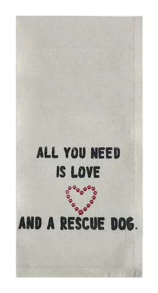 All You Need is Love and a Rescue Dog.