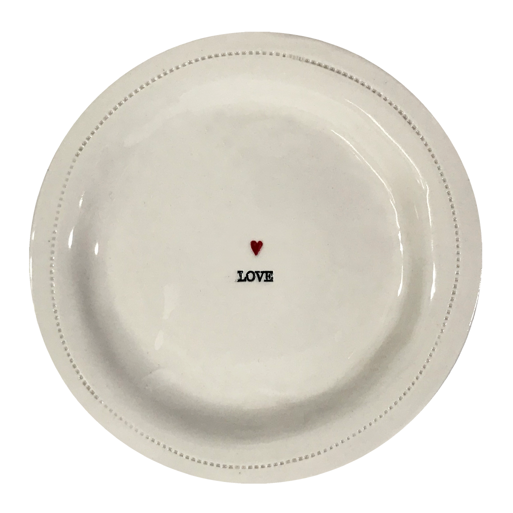 Love. Porcelain Round
