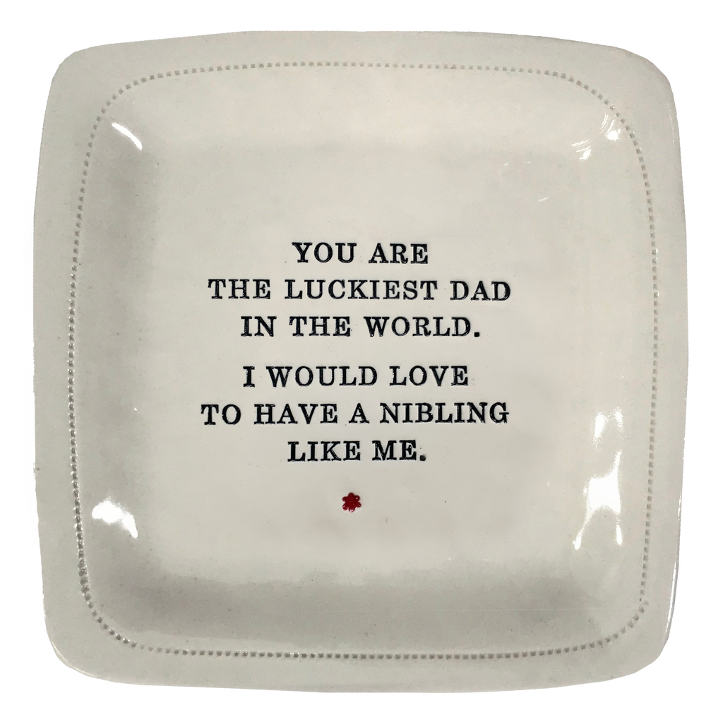 You Are The Luckiest Dad In The World. I Would Love To Have A Nibling Like Me.