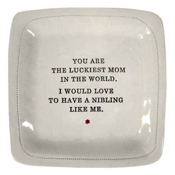 You Are The Luckiest Mom In The World. I Would Love To Have A Nibling Like Me.