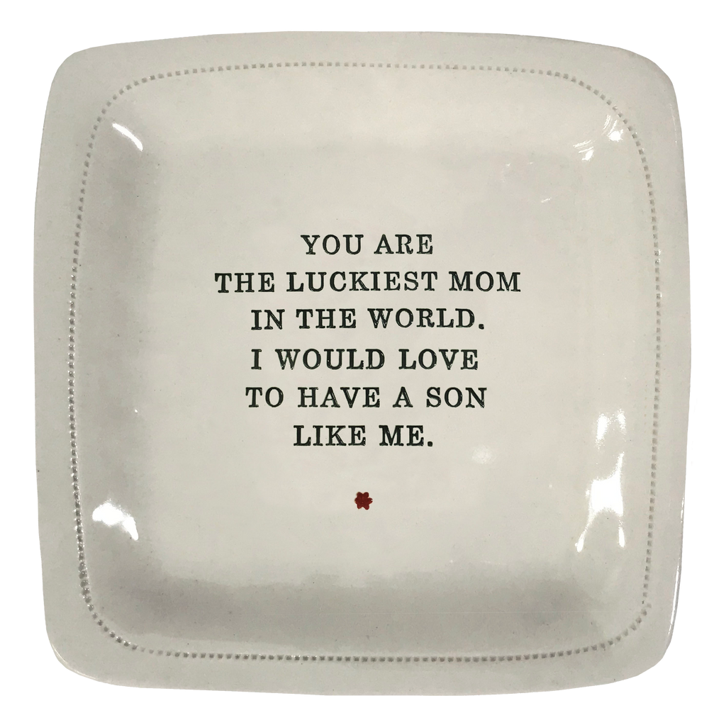 You Are The Luckiest Mom In The World. I Would Love To Have A Son Like Me.
