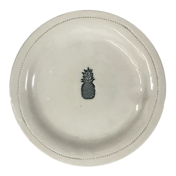 Pineapple.-Porcelain Round