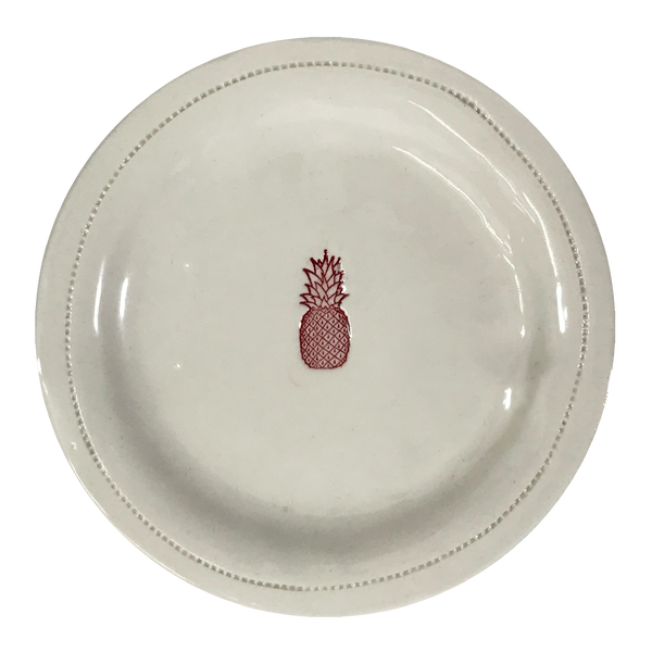 Pineapple.-Porcelain Round