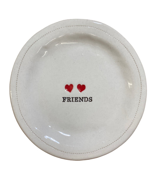 Friends.- 6" Porcelain Round Dish