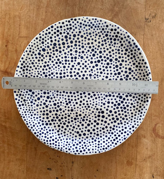 Unique Hand Painted Platter (dots version 2.0)