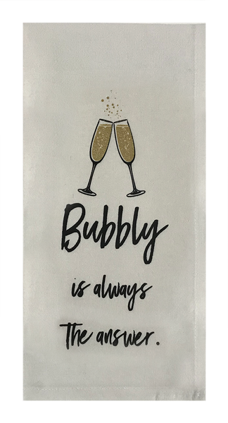 Bubbly Is Always The Answer.