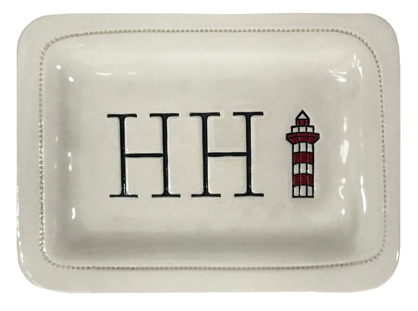 CUSTOM -  HH  - 4x6 Porcelain Dish