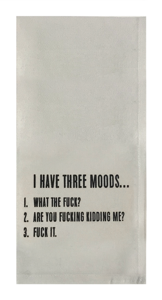 I Have Three Moods...