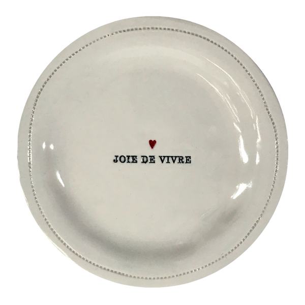 Joie De Vivre.- Porcelain Round