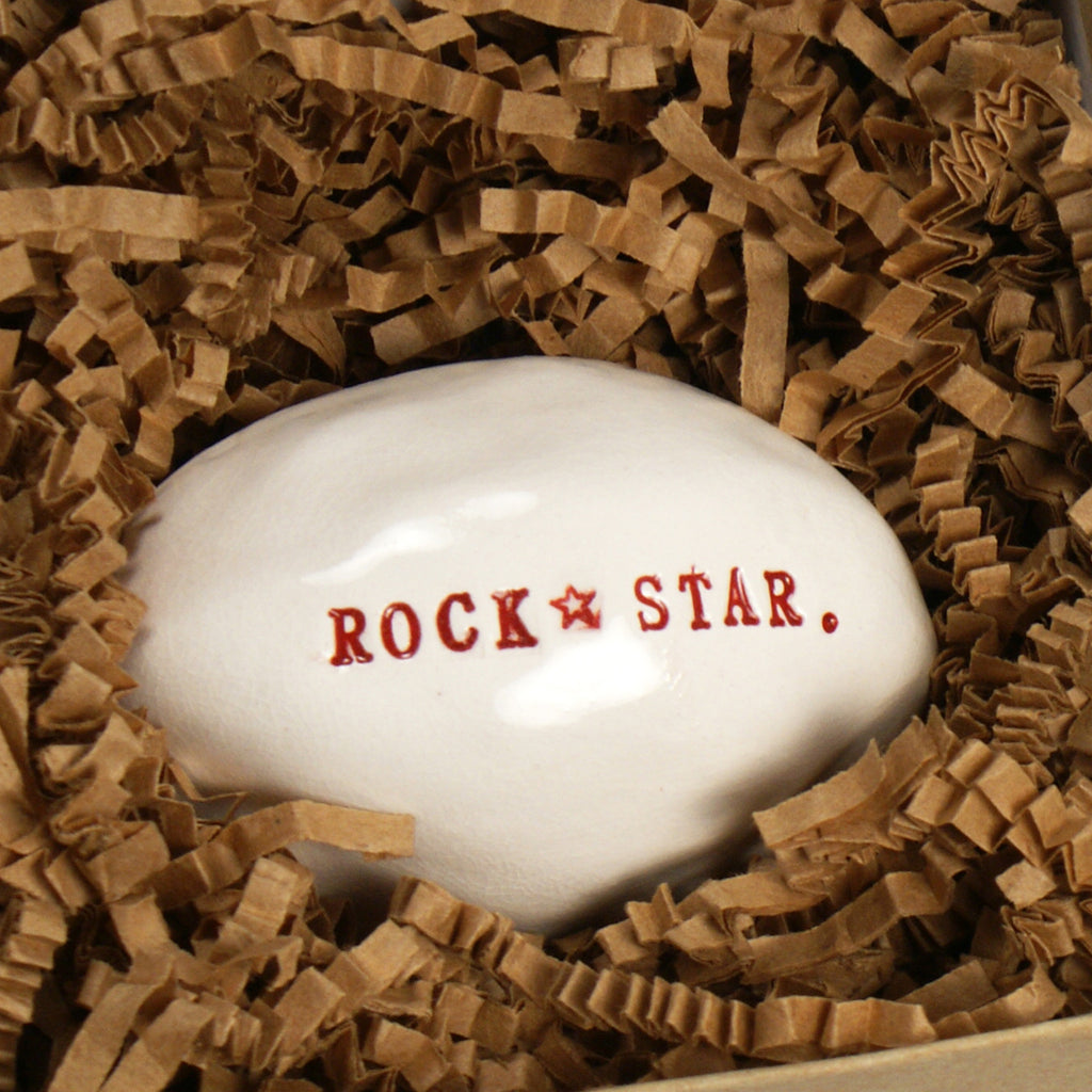 Rock Star. - Porcelain Sculpture