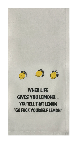 When Life Give You Lemons...